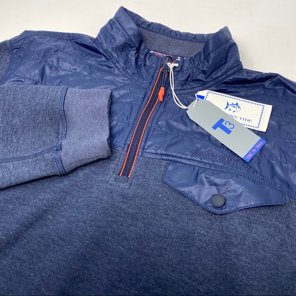 Southern Tide Other - Southern Tide Woodhaven Navy Blue Pullover Sweater